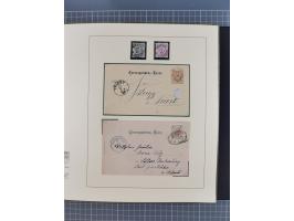 1870/1913 (ca.), umfangreiche aufgezogene Heimat-Sammlung “Herzogtum Steiermark (Styria)”, Bruck bis Windischgraz, mit über 1