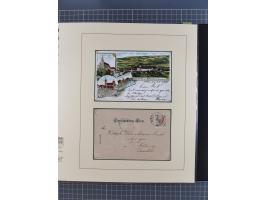 1870/1913 (ca.), umfangreiche aufgezogene Heimat-Sammlung “Herzogtum Steiermark (Styria)”, Bruck bis Windischgraz, mit über 1