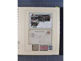 1870/1913 (ca.), umfangreiche aufgezogene Heimat-Sammlung “Herzogtum Steiermark (Styria)”, Bruck bis Windischgraz, mit über 1