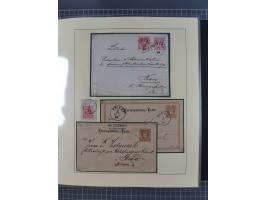 1870/1913 (ca.), umfangreiche aufgezogene Heimat-Sammlung “Herzogtum Steiermark (Styria)”, Bruck bis Windischgraz, mit über 1