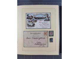 1870/1913 (ca.), umfangreiche aufgezogene Heimat-Sammlung “Herzogtum Steiermark (Styria)”, Bruck bis Windischgraz, mit über 1
