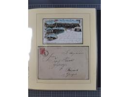 1870/1913 (ca.), umfangreiche aufgezogene Heimat-Sammlung “Herzogtum Steiermark (Styria)”, Bruck bis Windischgraz, mit über 1