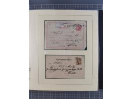 1870/1913 (ca.), umfangreiche aufgezogene Heimat-Sammlung “Herzogtum Steiermark (Styria)”, Bruck bis Windischgraz, mit über 1