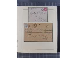 1870/1913 (ca.), umfangreiche aufgezogene Heimat-Sammlung “Herzogtum Steiermark (Styria)”, Bruck bis Windischgraz, mit über 1