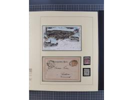1870/1913 (ca.), umfangreiche aufgezogene Heimat-Sammlung “Herzogtum Steiermark (Styria)”, Bruck bis Windischgraz, mit über 1