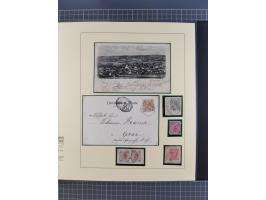 1870/1913 (ca.), umfangreiche aufgezogene Heimat-Sammlung “Herzogtum Steiermark (Styria)”, Bruck bis Windischgraz, mit über 1