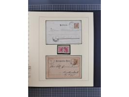 1870/1913 (ca.), umfangreiche aufgezogene Heimat-Sammlung “Herzogtum Steiermark (Styria)”, Bruck bis Windischgraz, mit über 1