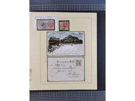 1870/1913 (ca.), umfangreiche aufgezogene Heimat-Sammlung “Herzogtum Steiermark (Styria)”, Bruck bis Windischgraz, mit über 1