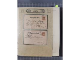 1870/1913 (ca.), umfangreiche aufgezogene Heimat-Sammlung “Herzogtum Steiermark (Styria)”, Bruck bis Windischgraz, mit über 1