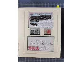 1870/1913 (ca.), umfangreiche aufgezogene Heimat-Sammlung “Herzogtum Steiermark (Styria)”, Bruck bis Windischgraz, mit über 1