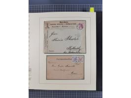 1870/1913 (ca.), umfangreiche aufgezogene Heimat-Sammlung “Herzogtum Steiermark (Styria)”, Bruck bis Windischgraz, mit über 1