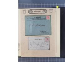 1870/1913 (ca.), umfangreiche aufgezogene Heimat-Sammlung “Herzogtum Steiermark (Styria)”, Bruck bis Windischgraz, mit über 1