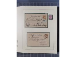 1870/1913 (ca.), umfangreiche aufgezogene Heimat-Sammlung “Herzogtum Steiermark (Styria)”, Bruck bis Windischgraz, mit über 1