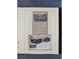 1870/1913 (ca.), umfangreiche aufgezogene Heimat-Sammlung “Herzogtum Steiermark (Styria)”, Bruck bis Windischgraz, mit über 1