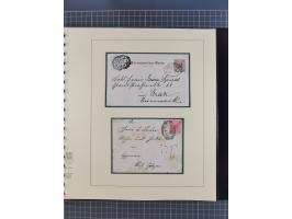 1870/1913 (ca.), umfangreiche aufgezogene Heimat-Sammlung “Herzogtum Steiermark (Styria)”, Bruck bis Windischgraz, mit über 1