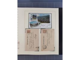 1870/1913 (ca.), umfangreiche aufgezogene Heimat-Sammlung “Herzogtum Steiermark (Styria)”, Bruck bis Windischgraz, mit über 1