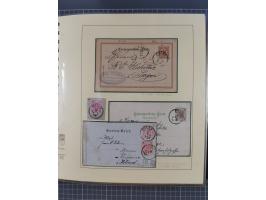 1870/1913 (ca.), umfangreiche aufgezogene Heimat-Sammlung “Herzogtum Steiermark (Styria)”, Bruck bis Windischgraz, mit über 1