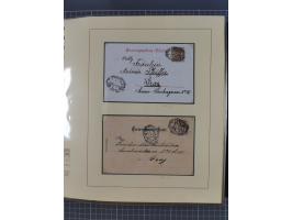 1870/1913 (ca.), umfangreiche aufgezogene Heimat-Sammlung “Herzogtum Steiermark (Styria)”, Bruck bis Windischgraz, mit über 1