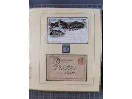 1870/1913 (ca.), umfangreiche aufgezogene Heimat-Sammlung “Herzogtum Steiermark (Styria)”, Bruck bis Windischgraz, mit über 1