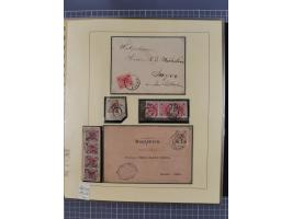 1870/1913 (ca.), umfangreiche aufgezogene Heimat-Sammlung “Herzogtum Steiermark (Styria)”, Bruck bis Windischgraz, mit über 1