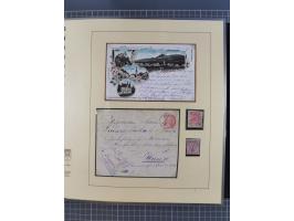 1870/1913 (ca.), umfangreiche aufgezogene Heimat-Sammlung “Herzogtum Steiermark (Styria)”, Bruck bis Windischgraz, mit über 1