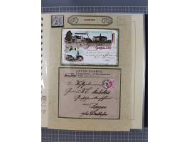 1870/1913 (ca.), umfangreiche aufgezogene Heimat-Sammlung “Herzogtum Steiermark (Styria)”, Bruck bis Windischgraz, mit über 1