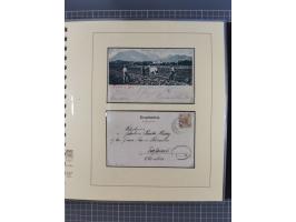 1870/1913 (ca.), umfangreiche aufgezogene Heimat-Sammlung “Herzogtum Steiermark (Styria)”, Bruck bis Windischgraz, mit über 1