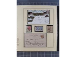 1870/1913 (ca.), umfangreiche aufgezogene Heimat-Sammlung “Herzogtum Steiermark (Styria)”, Bruck bis Windischgraz, mit über 1