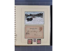 1870/1913 (ca.), umfangreiche aufgezogene Heimat-Sammlung “Herzogtum Steiermark (Styria)”, Bruck bis Windischgraz, mit über 1