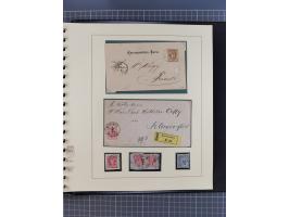 1870/1913 (ca.), umfangreiche aufgezogene Heimat-Sammlung “Herzogtum Steiermark (Styria)”, Bruck bis Windischgraz, mit über 1