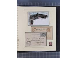 1870/1913 (ca.), umfangreiche aufgezogene Heimat-Sammlung “Herzogtum Steiermark (Styria)”, Bruck bis Windischgraz, mit über 1