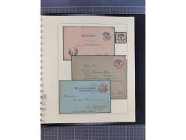 1870/1913 (ca.), umfangreiche aufgezogene Heimat-Sammlung “Herzogtum Steiermark (Styria)”, Bruck bis Windischgraz, mit über 1