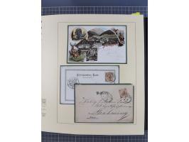 1870/1913 (ca.), umfangreiche aufgezogene Heimat-Sammlung “Herzogtum Steiermark (Styria)”, Bruck bis Windischgraz, mit über 1