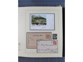 1870/1913 (ca.), umfangreiche aufgezogene Heimat-Sammlung “Herzogtum Steiermark (Styria)”, Bruck bis Windischgraz, mit über 1