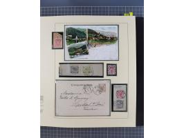 1870/1913 (ca.), umfangreiche aufgezogene Heimat-Sammlung “Herzogtum Steiermark (Styria)”, Bruck bis Windischgraz, mit über 1