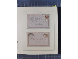 1870/1913 (ca.), umfangreiche aufgezogene Heimat-Sammlung “Herzogtum Steiermark (Styria)”, Bruck bis Windischgraz, mit über 1