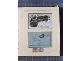 1870/1913 (ca.), umfangreiche aufgezogene Heimat-Sammlung “Herzogtum Steiermark (Styria)”, Bruck bis Windischgraz, mit über 1