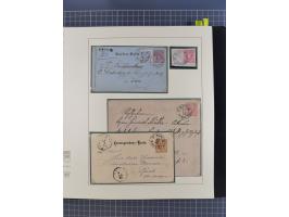 1870/1913 (ca.), umfangreiche aufgezogene Heimat-Sammlung “Herzogtum Steiermark (Styria)”, Bruck bis Windischgraz, mit über 1