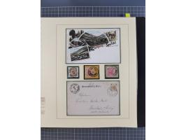 1870/1913 (ca.), umfangreiche aufgezogene Heimat-Sammlung “Herzogtum Steiermark (Styria)”, Bruck bis Windischgraz, mit über 1