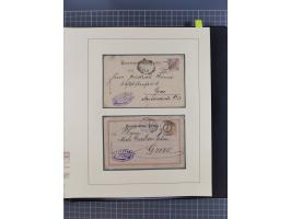 1870/1913 (ca.), umfangreiche aufgezogene Heimat-Sammlung “Herzogtum Steiermark (Styria)”, Bruck bis Windischgraz, mit über 1