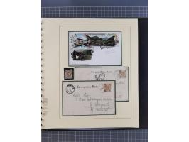 1870/1913 (ca.), umfangreiche aufgezogene Heimat-Sammlung “Herzogtum Steiermark (Styria)”, Bruck bis Windischgraz, mit über 1