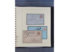 1870/1913 (ca.), umfangreiche aufgezogene Heimat-Sammlung “Herzogtum Steiermark (Styria)”, Bruck bis Windischgraz, mit über 1