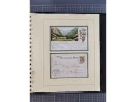 1870/1913 (ca.), umfangreiche aufgezogene Heimat-Sammlung “Herzogtum Steiermark (Styria)”, Bruck bis Windischgraz, mit über 1