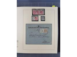 1870/1913 (ca.), umfangreiche aufgezogene Heimat-Sammlung “Herzogtum Steiermark (Styria)”, Bruck bis Windischgraz, mit über 1