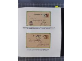 1870/1913 (ca.), umfangreiche aufgezogene Heimat-Sammlung “Herzogtum Steiermark (Styria)”, Bruck bis Windischgraz, mit über 1