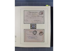 1870/1913 (ca.), umfangreiche aufgezogene Heimat-Sammlung “Herzogtum Steiermark (Styria)”, Bruck bis Windischgraz, mit über 1