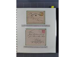 1870/1913 (ca.), umfangreiche aufgezogene Heimat-Sammlung “Herzogtum Steiermark (Styria)”, Bruck bis Windischgraz, mit über 1