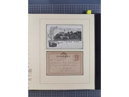 1870/1913 (ca.), umfangreiche aufgezogene Heimat-Sammlung “Herzogtum Steiermark (Styria)”, Bruck bis Windischgraz, mit über 1