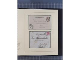 1870/1913 (ca.), umfangreiche aufgezogene Heimat-Sammlung “Herzogtum Steiermark (Styria)”, Bruck bis Windischgraz, mit über 1