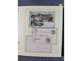 1870/1913 (ca.), umfangreiche aufgezogene Heimat-Sammlung “Herzogtum Steiermark (Styria)”, Bruck bis Windischgraz, mit über 1